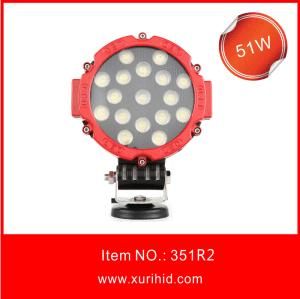 Factory Price 51W LED Work Light for ATV Jeep