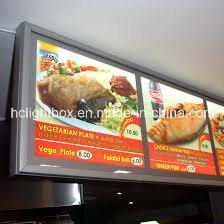 Menu Board Ultra Thin Light Box