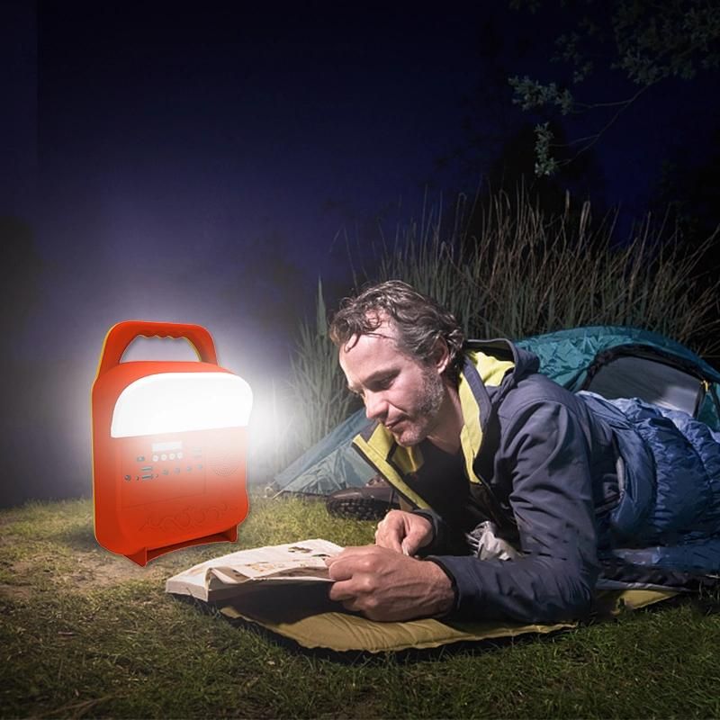 Solar Electric Light Outdoor Lighting Emergency Mountain Rescue Portable Charging Lamp