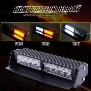 9 Inch 24W LED Warning Light for Police Fire Construction Vehicle