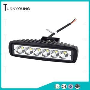 LED Light12/24V 18W Car Work Lamp for off-Road with Spot Beam