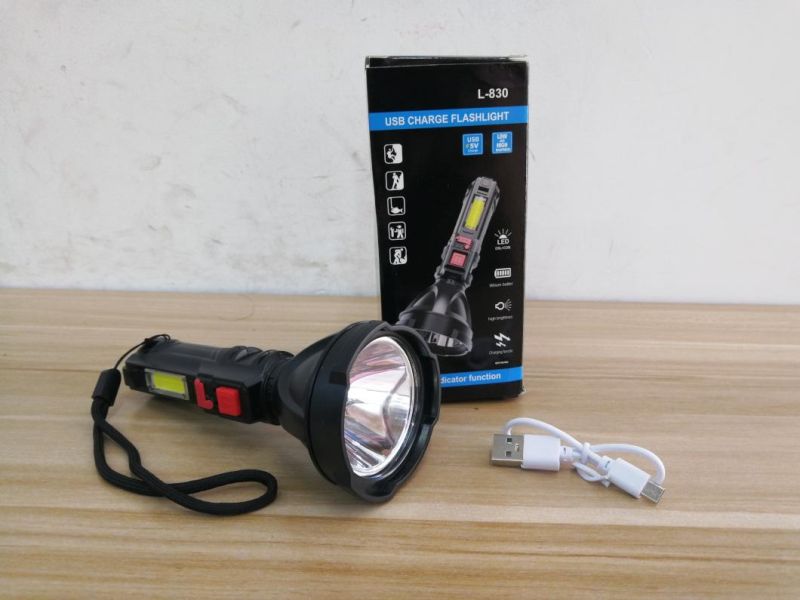 Rechargeable Outdoor Camping Search and Work LED Flashlight