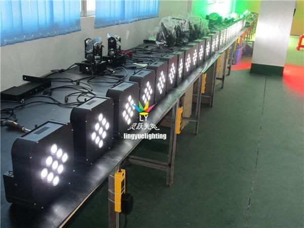 9X12W LED Stage Lighting Wireless Battery Powered LED PAR Can