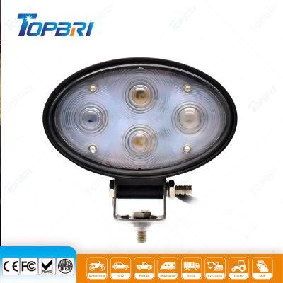 Driving Light Oval Waterproof 20W LED Tractor Forklift Work Lamp