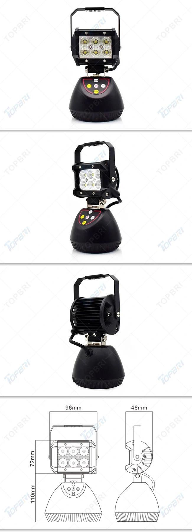 18W Rechargeable White Auto LED Light Car Amber LED Fog Lamp