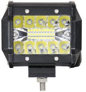 70W Triple Row LED Light Bar 4inch Spot Flood Combo Beam LED Driving Lights off Road Lighting LED Work Lights for Truck