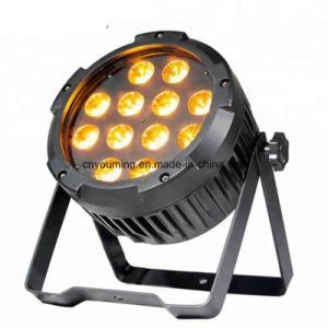 IP65 Waterproof RGBW 4 in 1 LED Flat PAR Can 18X10W