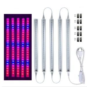 Factory Supply Hydroponics Equipment Vegetable Aluminium LED Grow Light Tube Full Spectrum T8 18W 1.2m LED Grow Light Tubes