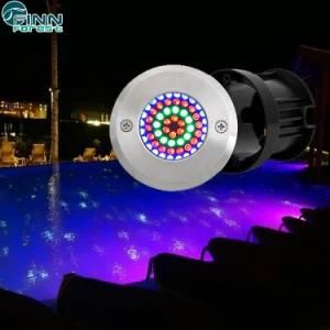 Swimming Pool LED Plastic and Stainless Steel Underwater Light