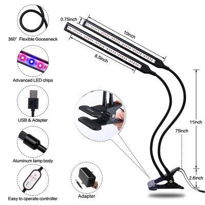 Ajustable Full Spectrum LED Grow Light Tube for Indoor Plant Growing