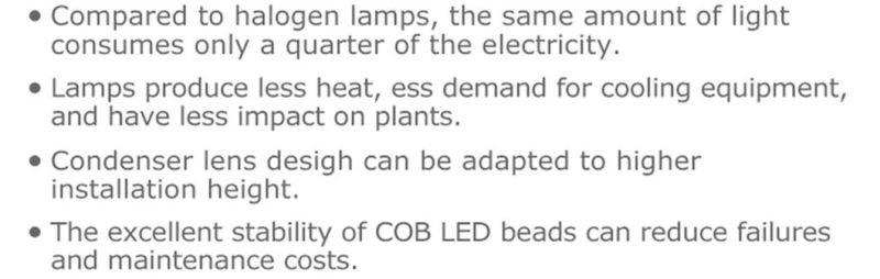 Higher Efficacy Full Spectrum 450W COB LED Grow Light for Grow Tent