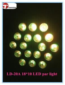 18X10W RGBW 4in1 Multi Color Die-Casting LED PAR Stage Light