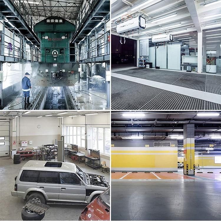 LED Moisture-Proof Light With Microwave Sensor For Warehouse Light