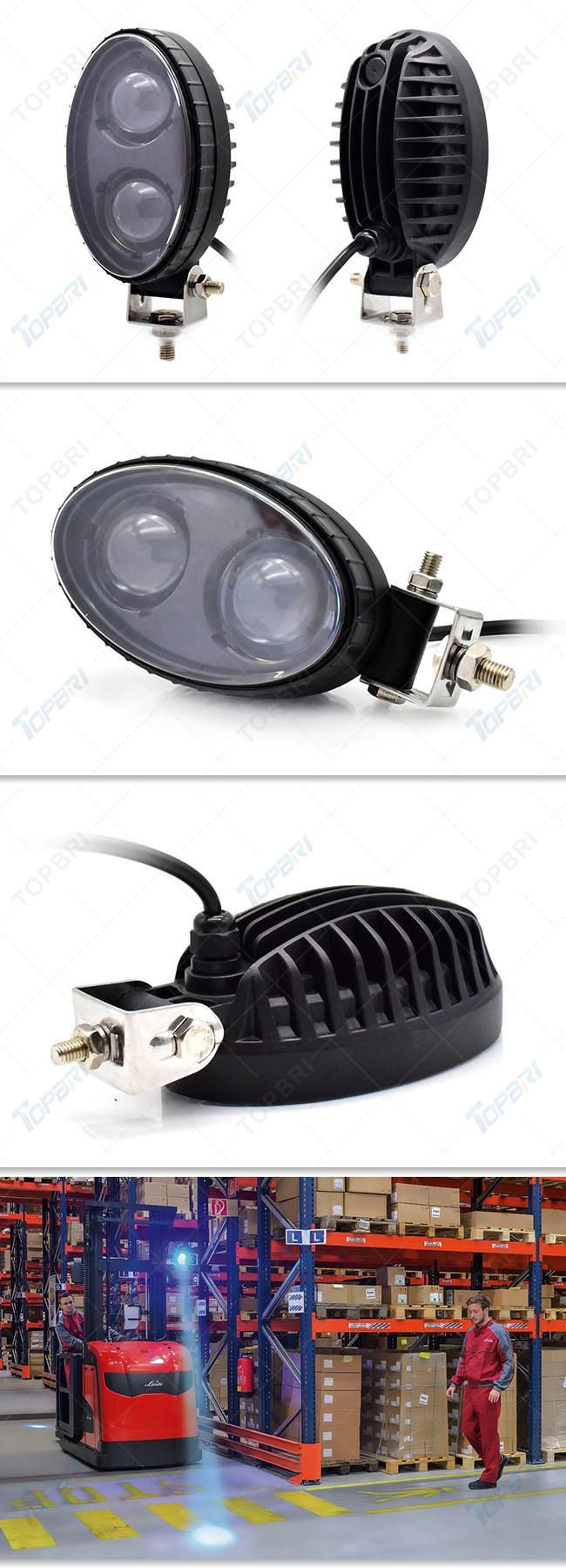Emergency Warning Light Spot Blue Red LED Forklift Work Light