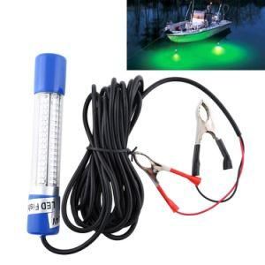 12V 900lm Green LED Underwater Drop Boat Fishing Lure Baits Light