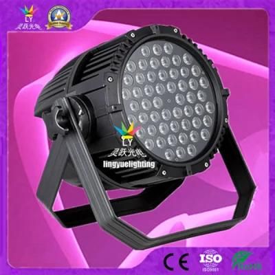 LED PAR 54X3w RGBW Stage Waterproof Outdoor Light