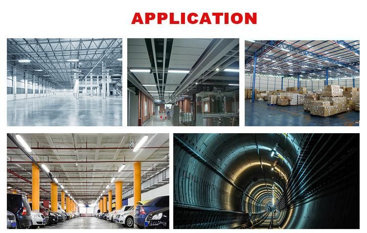 Linear Light Dimmable LED Tube Fixture IP65 Linkable