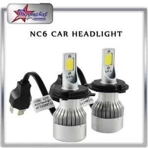 9USD/Set LED Headlight for Very Cheap Price, COB Chip 4200lm Super Bright 36W LED Car Headlight with Cooling Fan Hi Low Beam