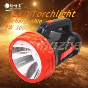 Plastic LED Rechargeable High Power Hand Searchlight, 18 LED Emergency Light
