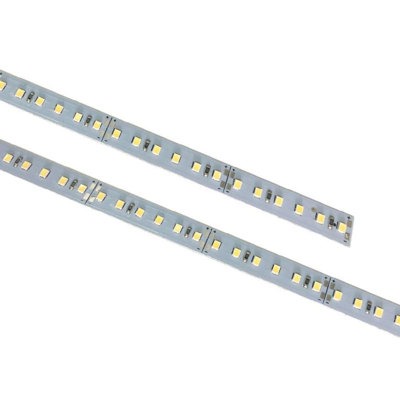 Ultra-Bright 130lm/W 8mm 10mm 12mm PCB 12V 24V LED Rigid Strip SMD 2835 5630 5050 LED Rigid Light Bar Strips for Cabinet Light