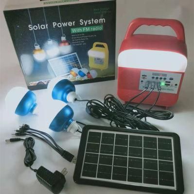 Solar Panel Power Kit From Global Sunrise Lights Manufacture Solar Home Emergency LED Kit