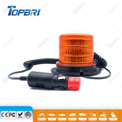 Amber LED Auto Rotating Strobe Warning Light