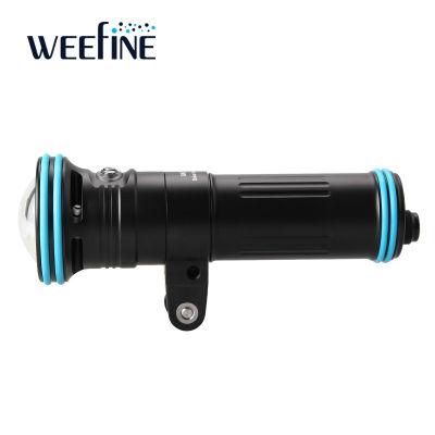 High Lumens Photography Underwater Diving Flashlight with 120-Degree Super Wide-Angle Beam