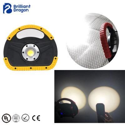 Wholesale Battery Rechargeable Car Inspection Spotlight Super Bright Emergency LED Working Lamp Portable COB LED Work Light
