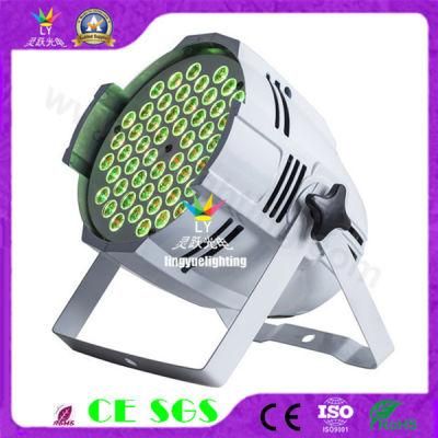 Ce RoHS DMX 54X3w RGB Stage LED PAR Light for Night Club