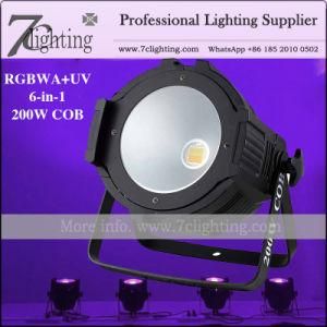 200W LED PAR Wash Light RGBWA Spotlight
