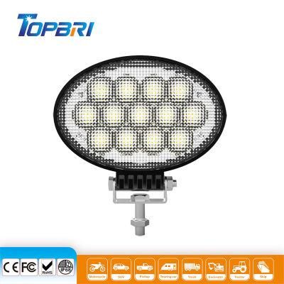 65W Auto Lights LED Oval Working Work Light for Truck Tractor