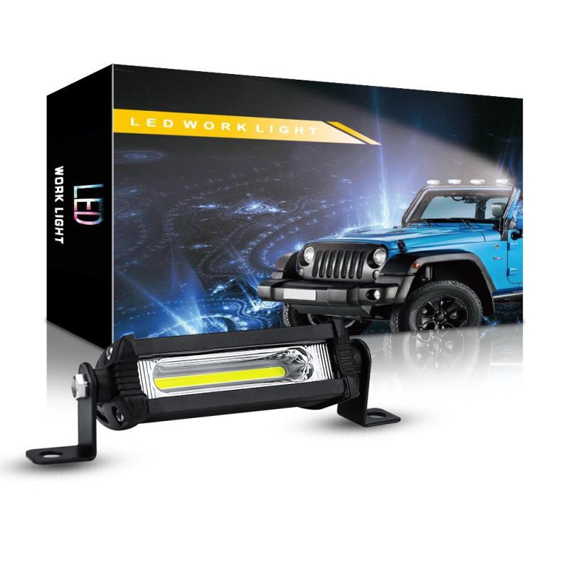 Dxz Mini 3inch 9W Waterproof Car Work Lamp Spotlight Cars Combo Beam Offroad Driving LED Light Bar COB Aluminum Alloy Universal
