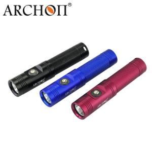 Archon Waterproof LED Flashlight 860lm with 18650 Rechargeable Battery