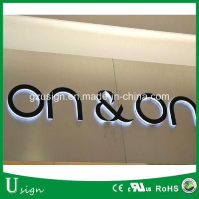 3D LED Aluminum Backlit Letter Light Metal Backlit Sign 4FT LED Letter Lights