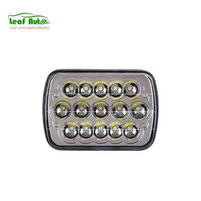 Jeep/Ford/Trucks 45W 7X6 5X7 Inch Sealed Beam Hi/Lo LED Headlights