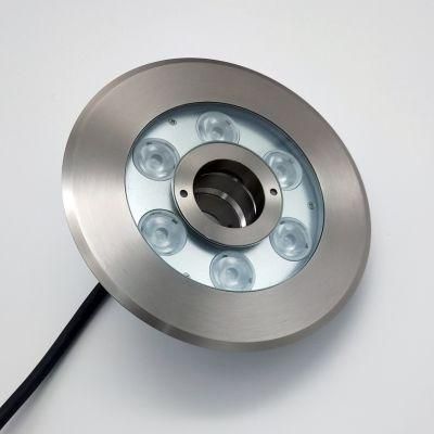 304ss Stainless Steel DC24V 24W RGBW IP68 Waterproof Fountain Light at Good Price