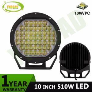 Super Bright 12V 24V CREE 510W 4D 10inch Spot LED Driving Light