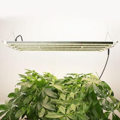 China Factory 730W Full Spectrum Samsung Greenhouse Hydroponic Systems Plant Lamp 5 Bar LED Grow Light Pvisung Retractable Bar LED Grow Lights