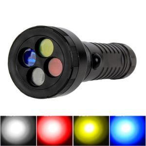 C80 Railway Signal Torch Light Emergency Life-Saving 4 Color Outdoor Flashlight