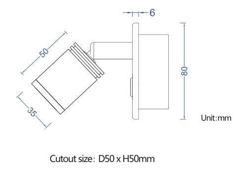 Tp-Bh-053A Headboard Light Hotel Bedside Reading Light