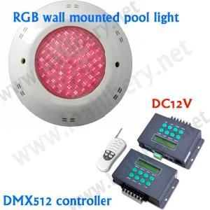 72PCS SMD5050 LED Chip, DMX Control RGB LED Underwater Lighting 12V LED Pool Light DMX 512 DMX512 Controllable