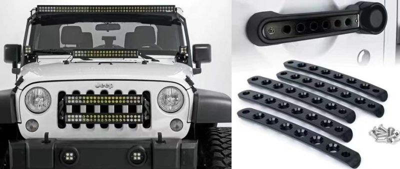 Spotlight Convex Lens 4inch 20W Forklift White Blue LED Warning Light LED Driving Work Light