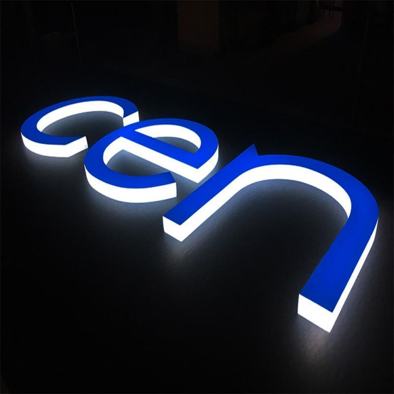 Custom Company Logo LED Signs Outdoor Advertising Board 3D Letter LED Sign