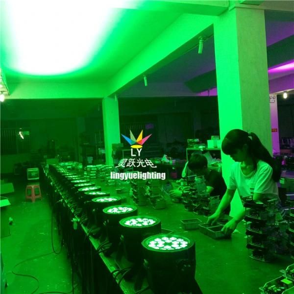 Waterproof 18X18W RGBWA+UV PAR Can LED Outdoor Lighting