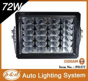 72W Flood Beam 120 Degree Osram LED Work Lamp (PD372)