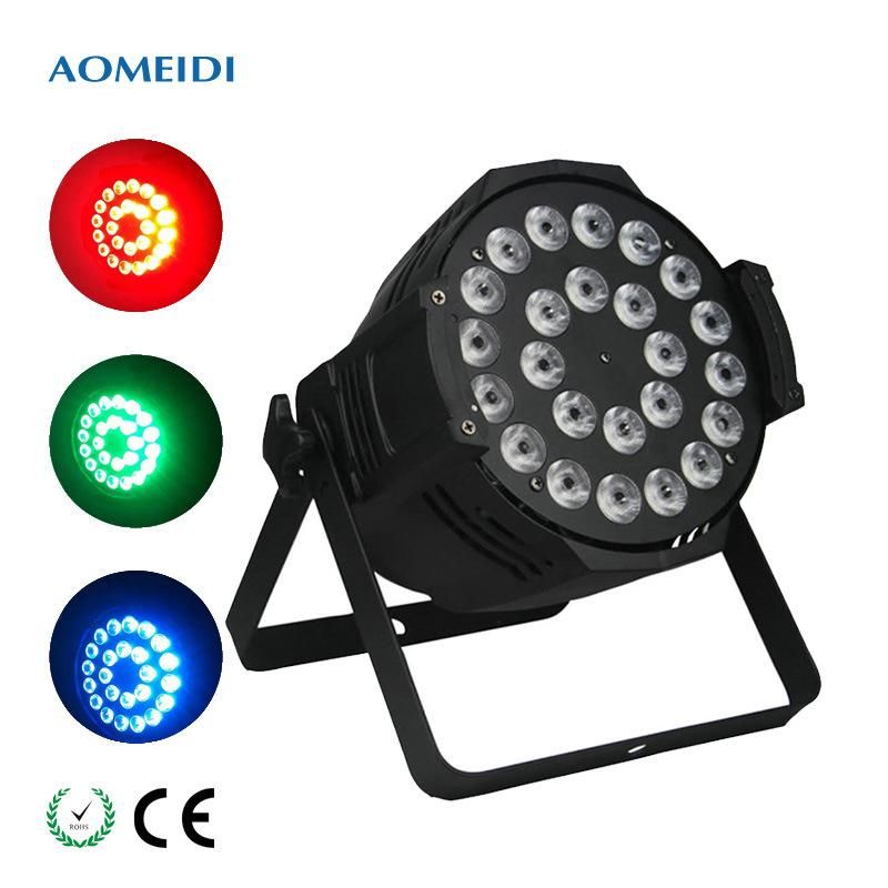 24PCS 10W RGBW 4in1 LED PAR Stage Lighting Equipment for Event