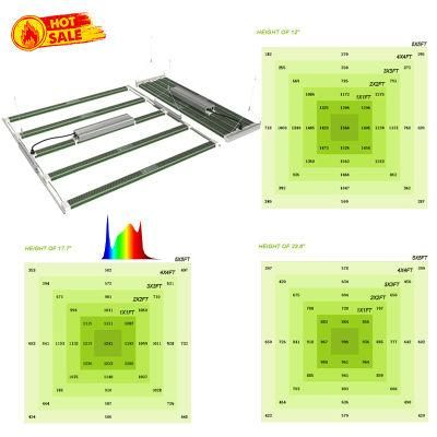 730W 1000W Samsung Lm301h 660 Nm Spider Style LED Grow Lights Pvisung Grow Lights