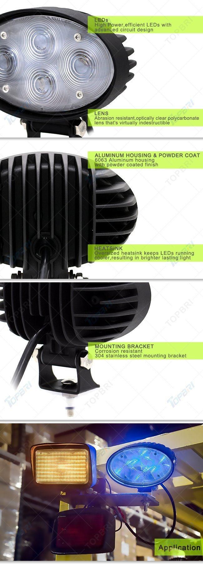 20W Auto LED Driving Lights Offroad Forklift Work Lamp