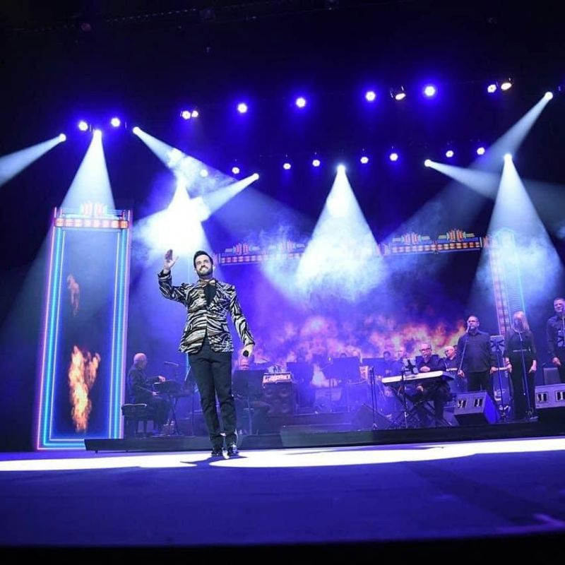 LED Stage Light 400W Cmy 4in1 LED Wash Moving Head Stage Light