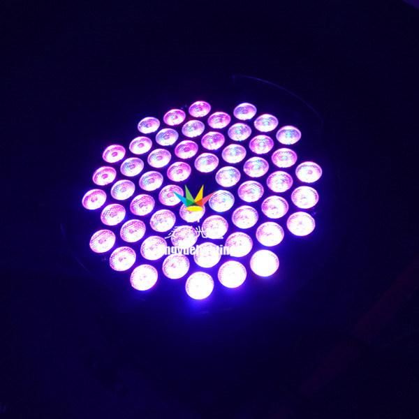 RGB 3in1 Stage DMX 54X3w LED PAR